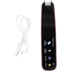 Scan Reader Pen International Edition Smart Voice Translator Pen Multilanguage Scanner Pen Digital Scanning Translation Multifunctional for Business Travel ()
