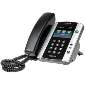 Polycom VVX 501 Corded Business Media Phone System - 12 Line PoE - 2200-48500-001 - AC Adapter Not Included - Replaces VVX 500 (Renewed)