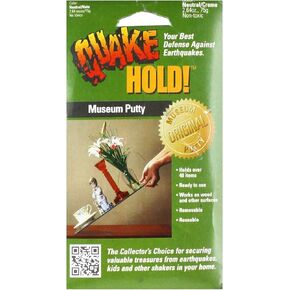 Quake Hold 88111 2.64 Oz Quake Hold Museum Putty
