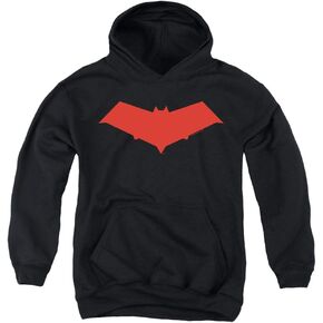 Popfunk Red Hood Jason Todd Superhero Youth Kids Boys Hoodie & Stickers