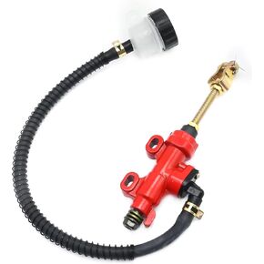 Rear Brake Master Cylinder Replacement for Coleman Powersports 98cc 3.0HP CK100 KT196 Buggy Go Kart Replacement for Yerf GX150 150cc Go Kart Replacement for Honda AX-1 XR250 ATC-250R