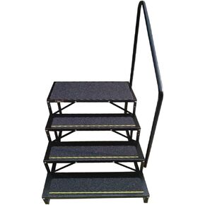 Stromberg Carlson EHS-103-R Park Model Econo Porch-3-Step, Black