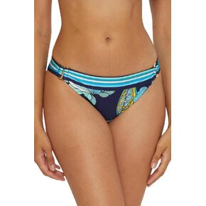 Trina Turk Women's Standard Pirouette Hipster Bikini Bottom, Floral Print, Cheeky Coverage, Swimwear Separates