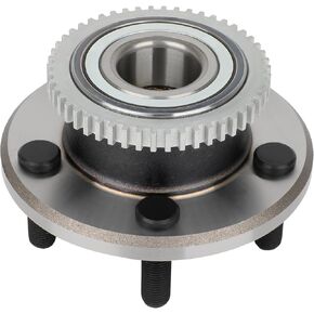 ECCPP Wheel Hub and Bearing Assembly Front Left Right 513346 fit for Ford Mustang 2015-2017 3.7L 5.0L 2.3L, for Ford Mustang 2018-2020 2.3L 5.0L 5 Lugs Wheel Bearing Hubs Without ABS 1pc