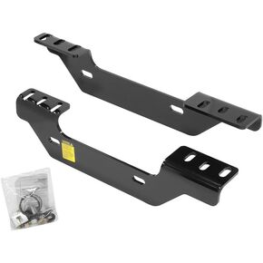 Draw-Tite Reese Fifth Wheel Hitch Mounting System Custom Bracket, Compatible with Select Chevrolet Silverado : GMC Sierra, Black