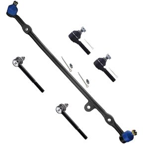 SCITOO 5pcs RWD Front Suspension Kit Center Link Inner Tie Rod End Outer Tie Rod End Fit 1984-1995 For Toyota Pickup
