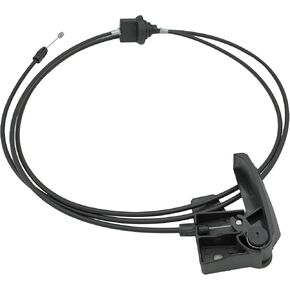 15142953 912-017 Hood Latch Release Cable & Handle Assembly for 1999-2007 Cadillac Escalade Chevy Avalanche Suburban Silverado 1500 2500 3500 Tahoe GMC Yukon 15706152 15769724