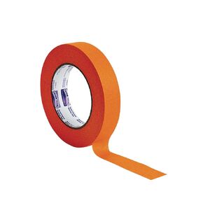 Colorations Colored Masking Tape, 1" Wide, 180 feet long, Orange Color, Masking Tape for Classrooms and Home Learning, Adhesive Art Tape, Cleanly Peels Off Smooth Surfaces