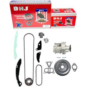 DNJ TK1170WP TIMING KIT WITH WATER PUMP FOR 13-16 CHRYSLER / L4 / 2.0L / 122 DOHC 16V TIGERSHARK