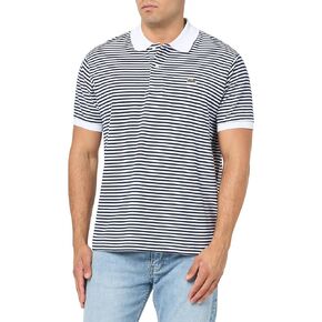 Lacoste Men's Short Sleeve Classic Fit Stripped Polo Shirt