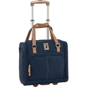 London Fog Wallington Denim 15" Under The Seat Bag
