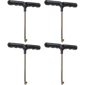 خطاف فتحة، 4 قطع على شكل حرف T لشد الأحذية الرياضية شديدة التحمل ومقبض مريح ومحمول in Kuwait