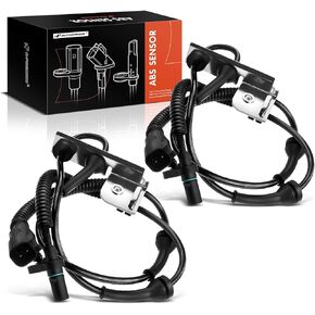 A-Premium ABS Wheel Speed Sensor Compatible with Ram & Dodge & Chrysler Models- C/V 2012-2015, Grand Caravan 2012-2020, Town & Country 2012-2016 - Front Driver & Passenger Side, 2-PC Set