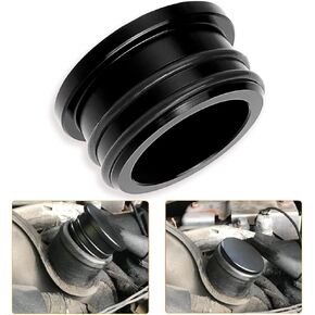 قابس مرنان توربو البليت، غطاء قطعة الفم LLY Turbo، غطاء غطاء قابس تقليل الضوضاء الرنان متوافق مع Chevy 6.6L Turbo Diesel 2004.5-2010 Duramax LBZ LLY LMM