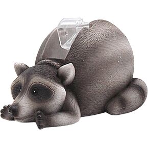 Raccoon Tape Dispenser, Fun Animal Office Supplies, Unique Desktop Accessory, Funny Gifts, 5 Inches