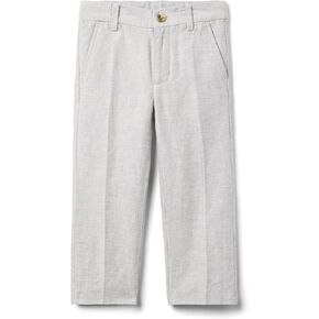 Janie and Jack Boys' Linen Dress Up Pant (Toddler/Little Big Kids)