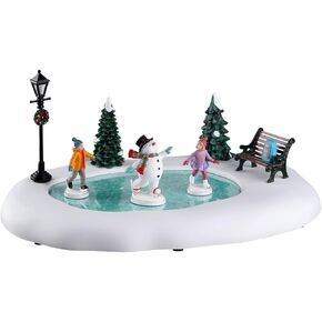 Lemax Frosty Goes Ice Skating, Battery Operated (4.5V) #24951
