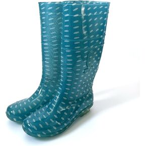 Plus Size Womens Rain Boots Oversized Water Boots Plus Size Women Shoes 12 13 14 Tall Width 14 Inch Height…