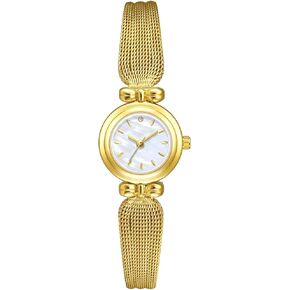 Fashion Simple Women's Quartz Watch Stainless Steel Mesh Strap Business Wrist Watch