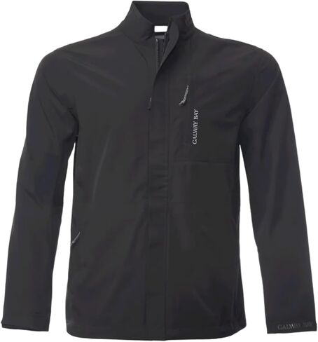 Long Sleeve Golf Rain Jacket - 3 Layer Jackets, Lightweight, Waterproof, Breathable Rain Coats for Men in Kuwait