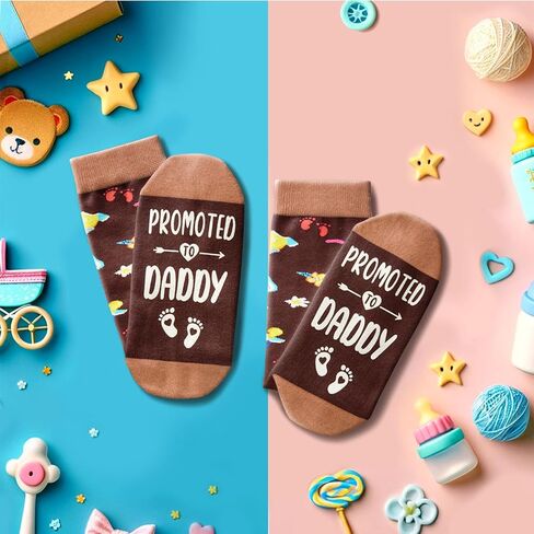 فكرة هدية HAPPYPOP له - هدايا جديدة للأب، هدايا الجد من الأحفاد، جوارب عيد الأب، جوارب الجد in Saudi Arabia