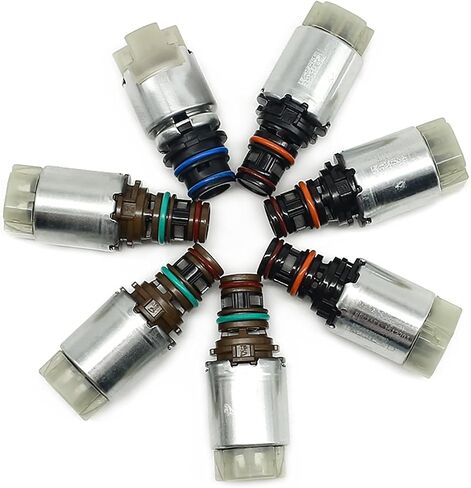 7 قطعة 6F35 مجموعة ملفات لولبية ناقل الحركة متوافقة مع F-ord Escape Fusion L-incoln M-ercury مجموعة صمامات لولبية in Saudi Arabia