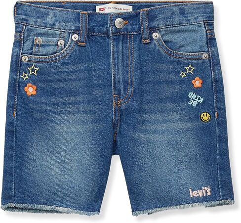 Levi's® شورت متوسط ​​الطول للفتيات (للأطفال الكبار) in Saudi Arabia