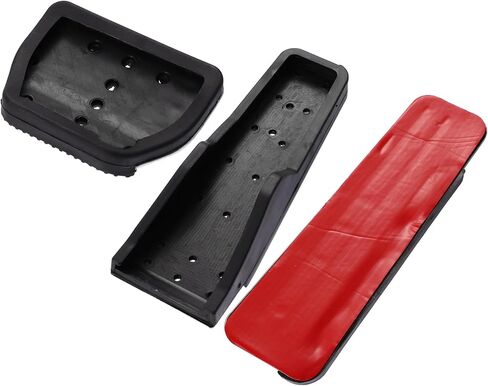 X AUTOHAUX 3pcs Fuel Brake Pedals Kit for Infiniti Q50 Q60 Q70 QX70 G25 G35 G37 M25 EX FX Anti-Slip Foot Rest Pads Footrest Stainless Steel Car Pedals Cover No Drills in Saudi Arabia