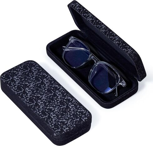 Eyeglass Case Unisex Protective, Glasses Case Hard Shell Fits Most Glasses, Women's Sunglass Case Lightweight in Saudi Arabia