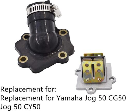 Scooters Intake Manifold Reed Valve Assembly Replacement for Yamaha Jog 50 CG50 Jog 50 CY50 (Does not apply) in Saudi Arabia