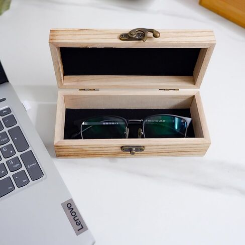 حافظة نظارات خشبية حافظة نظارات القراءة حافظة نظارات نظارات واقية للنساء والرجال والفتيات in Kuwait