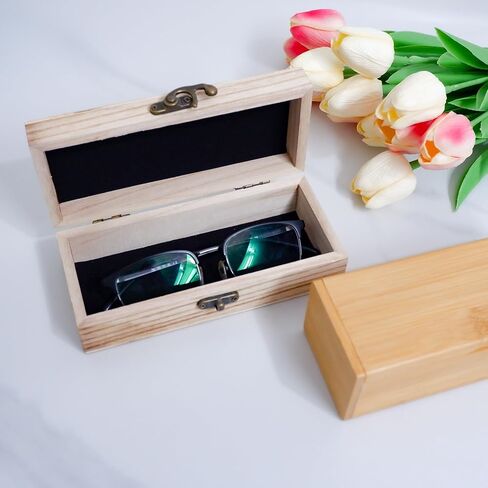 حافظة نظارات خشبية حافظة نظارات القراءة حافظة نظارات نظارات واقية للنساء والرجال والفتيات in Kuwait