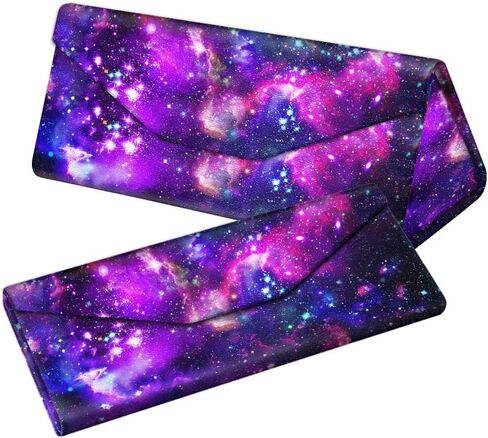 WIRESTER Triangle Foldable Glasses Holder, Hard Shell Eyeglasses Case, Fashion PU Leather Sunglasses Protective Cover in Saudi Arabia