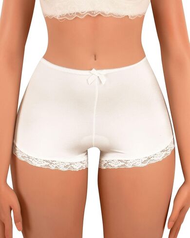 سراويل داخلية نسائية من Hibluco سراويل داخلية من الدانتيل بتغطية كاملة in Kuwait