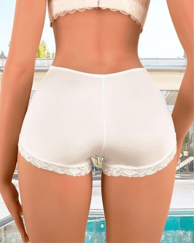 سراويل داخلية نسائية من Hibluco سراويل داخلية من الدانتيل بتغطية كاملة in Kuwait