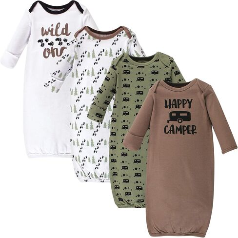Luvable Friends Baby Girls' Cotton Gowns in Kuwait