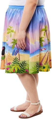SS Disney LILO and Stitch Beach Scene Sandy Skirt Small Multicolor in Saudi Arabia