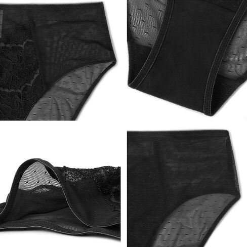 HSIA Womens Underwear Bikini Panties Lace Soft Hipster Panty Ladies Stretch Full Briefs 3XL in Saudi Arabia