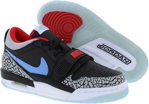 Jordan Boy's Air Jordan Legacy 312 Low (Big Kid) Black/Wolf Grey/Valor Blue 4 Big Kid M in Saudi Arabia