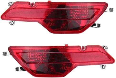 Rear Bumper Reflective Tape L+R For BMW X6 E71 E72 X6 M xDrive35i 40i 50i 4.4T 2008-2014 Replacement # 63147187219,63147187220 in Saudi Arabia