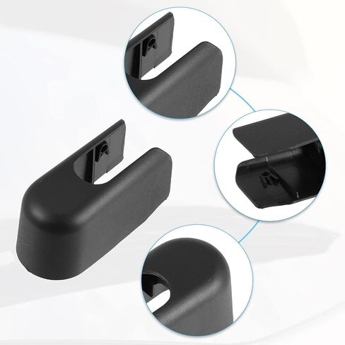 ACROPIX Car Rear Windshield Wiper Arm Cover Cap Fit for Mazda 3 2004-2009 No.BP4M-67-395A - Pack of 1 Black in Saudi Arabia