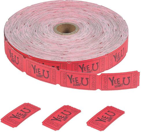 Fun Express Western Roll Tickets - Party Supplies - 2000 Pieces in Saudi Arabia