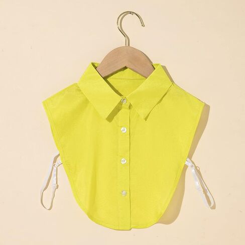 Fake Collar Detachable Collar Blouse Half Shirts Lace Decorate False Collar for Women & Girls Work Favors in Saudi Arabia