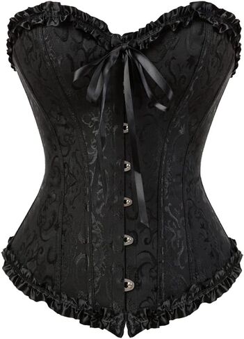 Steampunk Corset Skirt Party Showgirl Corsets Bustiers for Women in Saudi Arabia