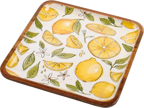 مجموعة أطباق مزخرفة من شركة Primitives by Kathy Lots of Lemons in Saudi Arabia