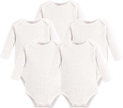 Touched by Nature baby-girls Organic Cotton Long-sleeve Bodysuits in Saudi Arabia