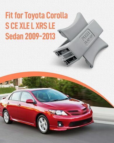 Car Cup Holder Insert Divider Center Console Fit for Toyota Corolla 2009 2010 2011 2012 2013 Cup Holder Divider Plug-in Replaces 55620-12150-E0 Gray in Kuwait
