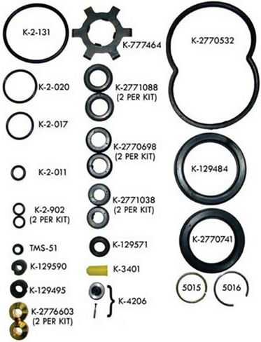 Universal 2771004 Hydroboost Repair Kit Complete Seal Kit FOR Ford GM Chrysler Exactly in Saudi Arabia