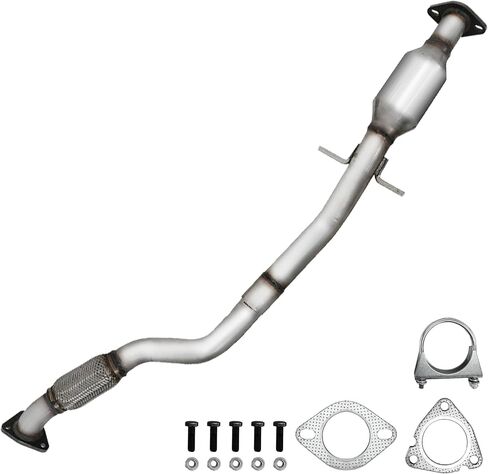JT Exhaust Rear Catalytic Converter Compatible with Chevrolet Cruze 2011-2015, Cruze Limited 2016 1.4L (EPA Compliant) in Saudi Arabia