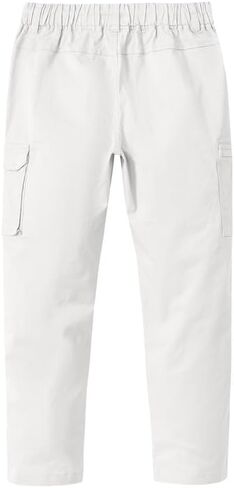 Boys Cargo Pants Kids Elastic Waist Hiking Pants Lightweight Casual School Pants in Saudi Arabia